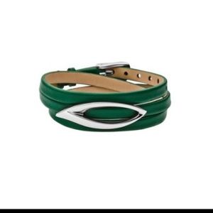 NWOT-SKAGEN Denmark Modern Leaf Wrap Bracelet